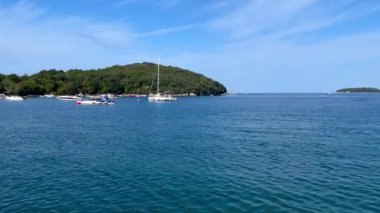 Hırvatistan 'ın Rovinj kentindeki Adriyatik Denizi