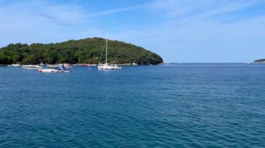 Hırvatistan 'ın Rovinj kentindeki Adriyatik Denizi