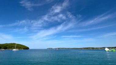 Hırvatistan 'ın Rovinj kentindeki Adriyatik Denizi