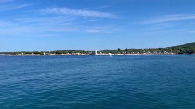 Hırvatistan 'ın Rovinj kentindeki Adriyatik Denizi