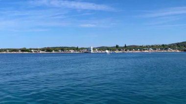 Hırvatistan 'ın Rovinj kentindeki Adriyatik Denizi