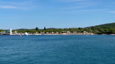 Hırvatistan 'ın Rovinj kentindeki Adriyatik Denizi