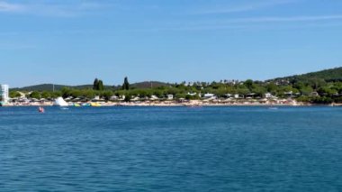 Hırvatistan 'ın Rovinj kentindeki Adriyatik Denizi