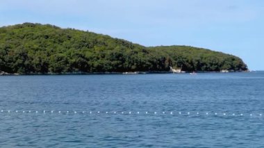 Hırvatistan 'ın Rovinj kentindeki Adriyatik Denizi