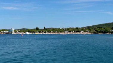 Hırvatistan 'ın Rovinj kentindeki Adriyatik Denizi