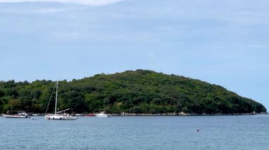 Hırvatistan 'ın Rovinj kentindeki Adriyatik Denizi