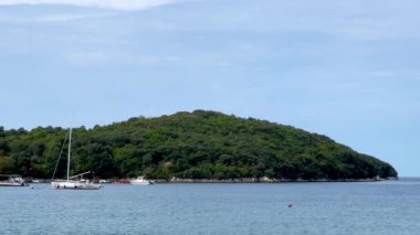 Hırvatistan 'ın Rovinj kentindeki Adriyatik Denizi