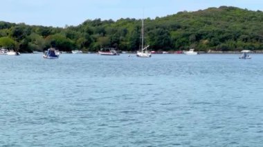 Hırvatistan 'ın Rovinj kentindeki Adriyatik Denizi