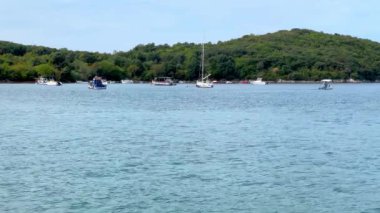 Hırvatistan 'ın Rovinj kentindeki Adriyatik Denizi