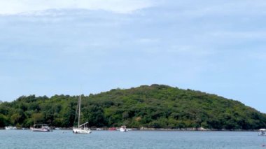 Hırvatistan 'ın Rovinj kentindeki Adriyatik Denizi