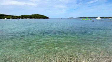 Hırvatistan 'ın Rovinj kentindeki Adriyatik Denizi