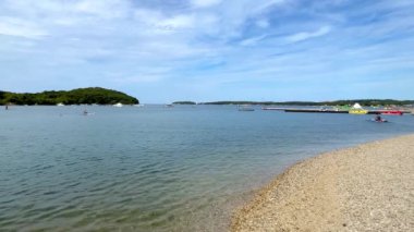 Hırvatistan 'ın Rovinj kentindeki Adriyatik Denizi