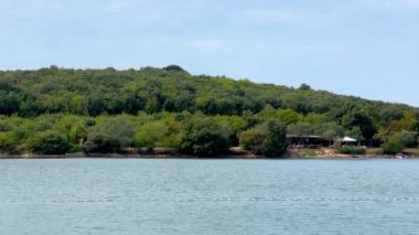 Hırvatistan 'ın Rovinj kentindeki Adriyatik Denizi