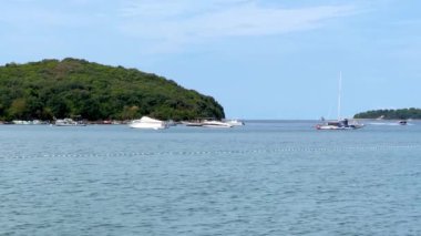 Hırvatistan 'ın Rovinj kentindeki Adriyatik Denizi