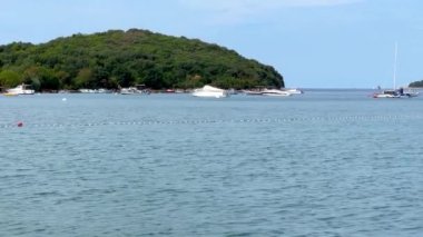 Hırvatistan 'ın Rovinj kentindeki Adriyatik Denizi