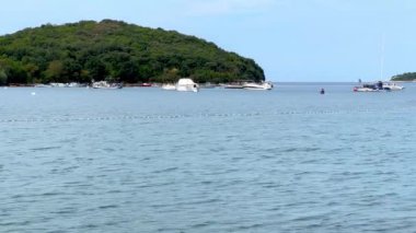 Hırvatistan 'ın Rovinj kentindeki Adriyatik Denizi