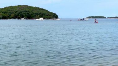 Hırvatistan 'ın Rovinj kentindeki Adriyatik Denizi