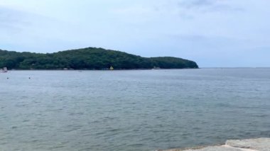 Hırvatistan 'ın Rovinj kentindeki Adriyatik Denizi