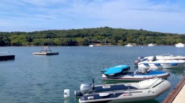 Hırvatistan 'ın Rovinj kentindeki Adriyatik Denizi