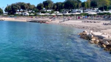 Hırvatistan 'ın Rovinj kentindeki Adriyatik Denizi