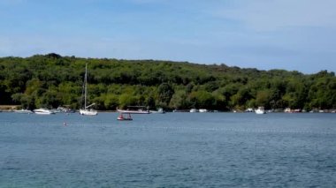 Hırvatistan 'ın Rovinj kentindeki Adriyatik Denizi