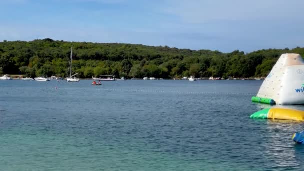 Mar Adriático Rovinj Croacia — Vídeo de stock