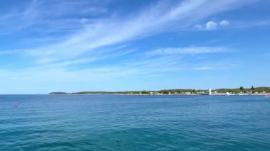 Hırvatistan 'ın Rovinj kentindeki Adriyatik Denizi