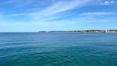 Hırvatistan 'ın Rovinj kentindeki Adriyatik Denizi