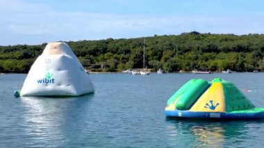 Hırvatistan 'ın Rovinj kentindeki Adriyatik Denizi