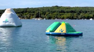 Hırvatistan 'ın Rovinj kentindeki Adriyatik Denizi