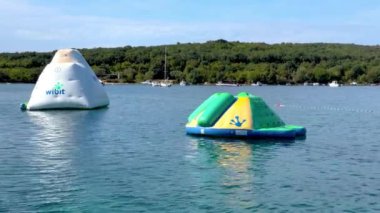 Hırvatistan 'ın Rovinj kentindeki Adriyatik Denizi