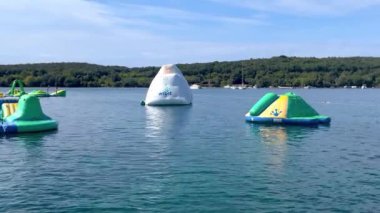 Hırvatistan 'ın Rovinj kentindeki Adriyatik Denizi