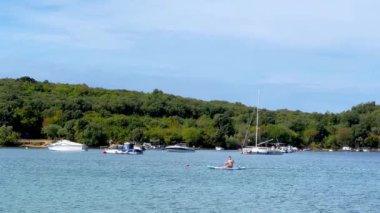 Hırvatistan 'ın Rovinj kentindeki Adriyatik Denizi