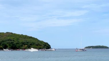 Hırvatistan 'ın Rovinj kentindeki Adriyatik Denizi