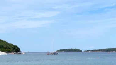 Hırvatistan 'ın Rovinj kentindeki Adriyatik Denizi