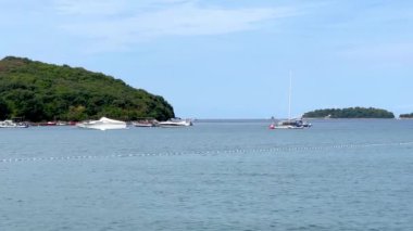 Hırvatistan 'ın Rovinj kentindeki Adriyatik Denizi