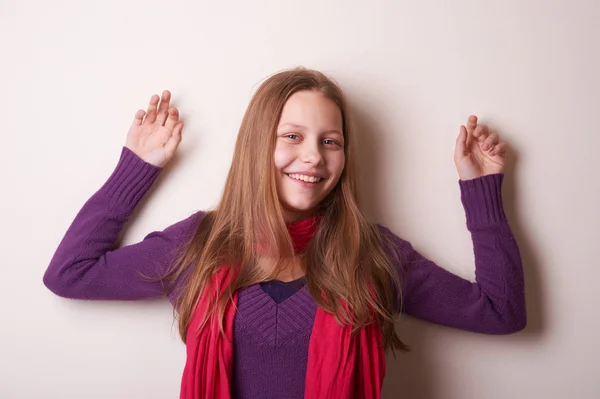 Bella ragazza adolescente carino — Foto Stock