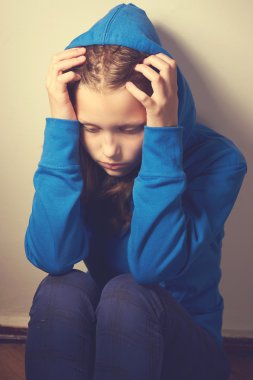 Depresyondaki genç kız