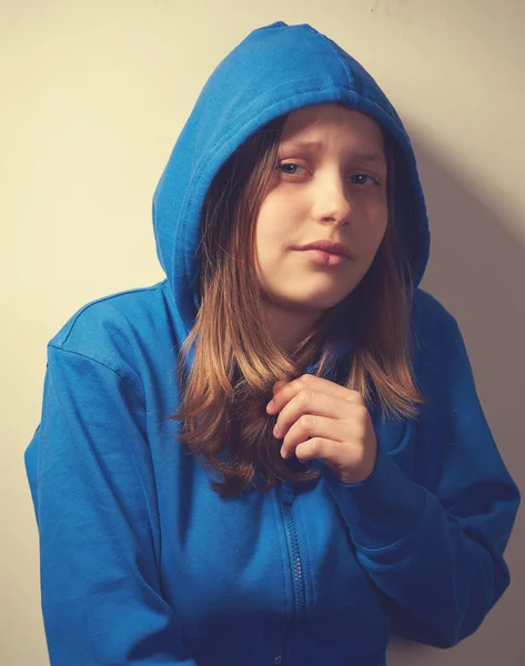 Strach dospívající dívka — Stock fotografie