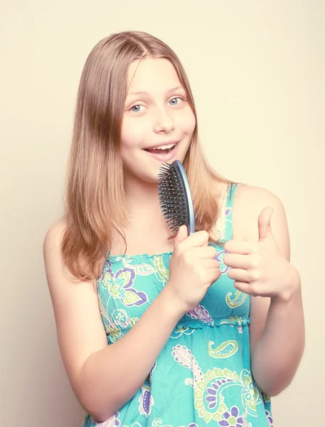 Happy teen girl — Stock Photo, Image