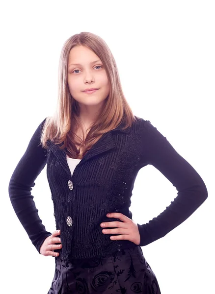 Teen girl posing — Stock Photo, Image