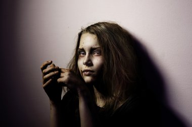 Girl patient psychological hospital