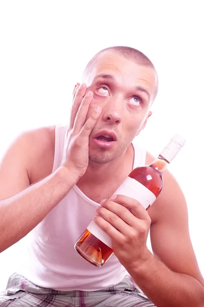 Drunk guy — Stock Photo, Image