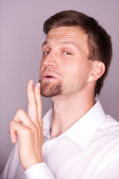 Schöner Mann — Stockfoto