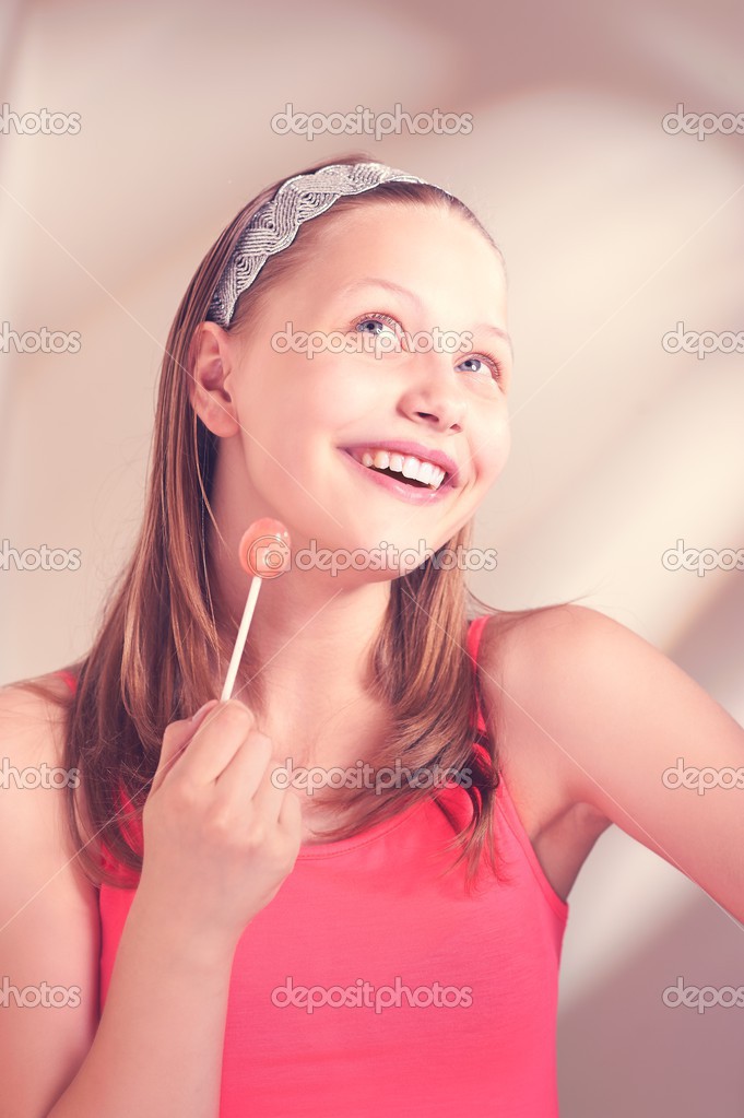 Seems Teen girl with lollipop right Teen girl with lollipop opinion you