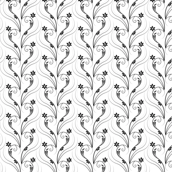 Seamless Floral Pattern — Stock Vector