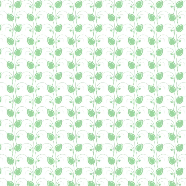 Patrón floral sin costuras — Vector de stock