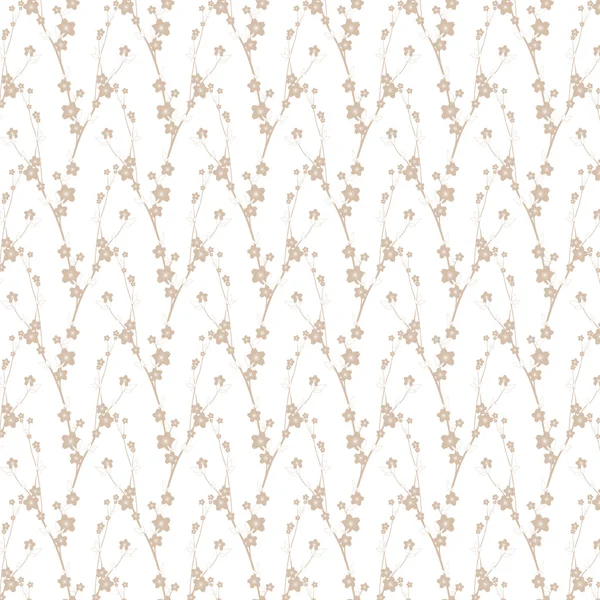 Seamless Floral Pattern — Stock Vector