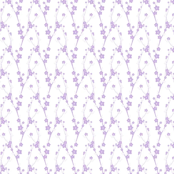 Seamless Floral Pattern — Stock Vector