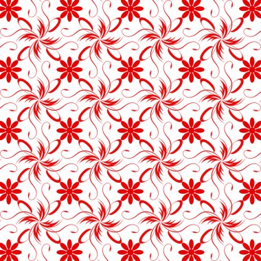 Kusursuz çiçek deseni